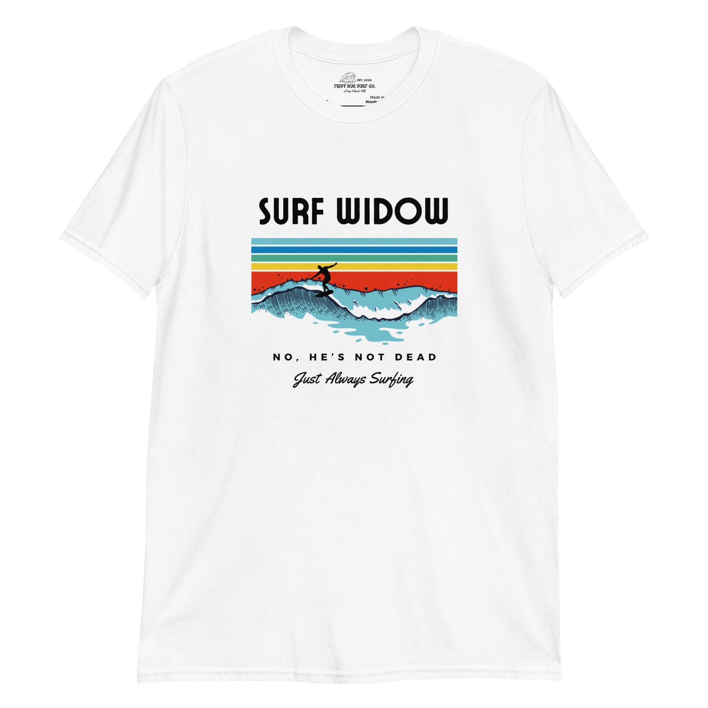 Surf Widow Woman's T-shirt - Front Only