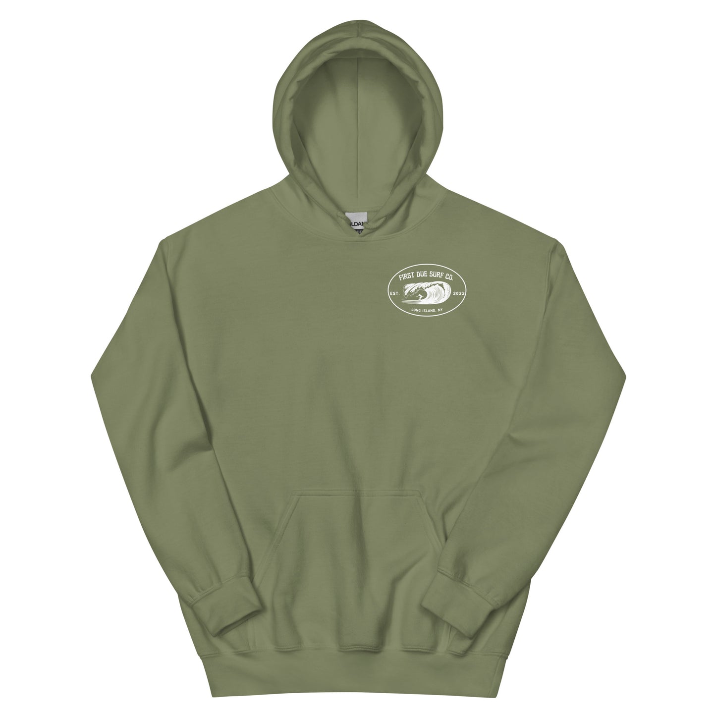 Montauk Lighthouse Hoodie - Grey/Green Options