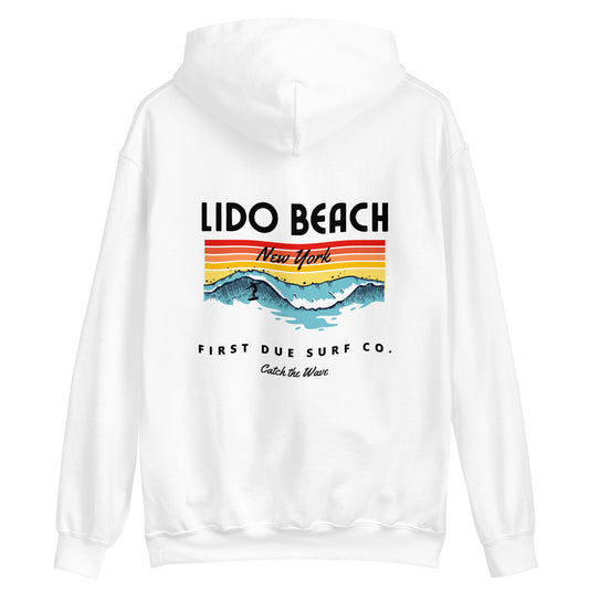 Lido Beach Pullover Surf Hoodie