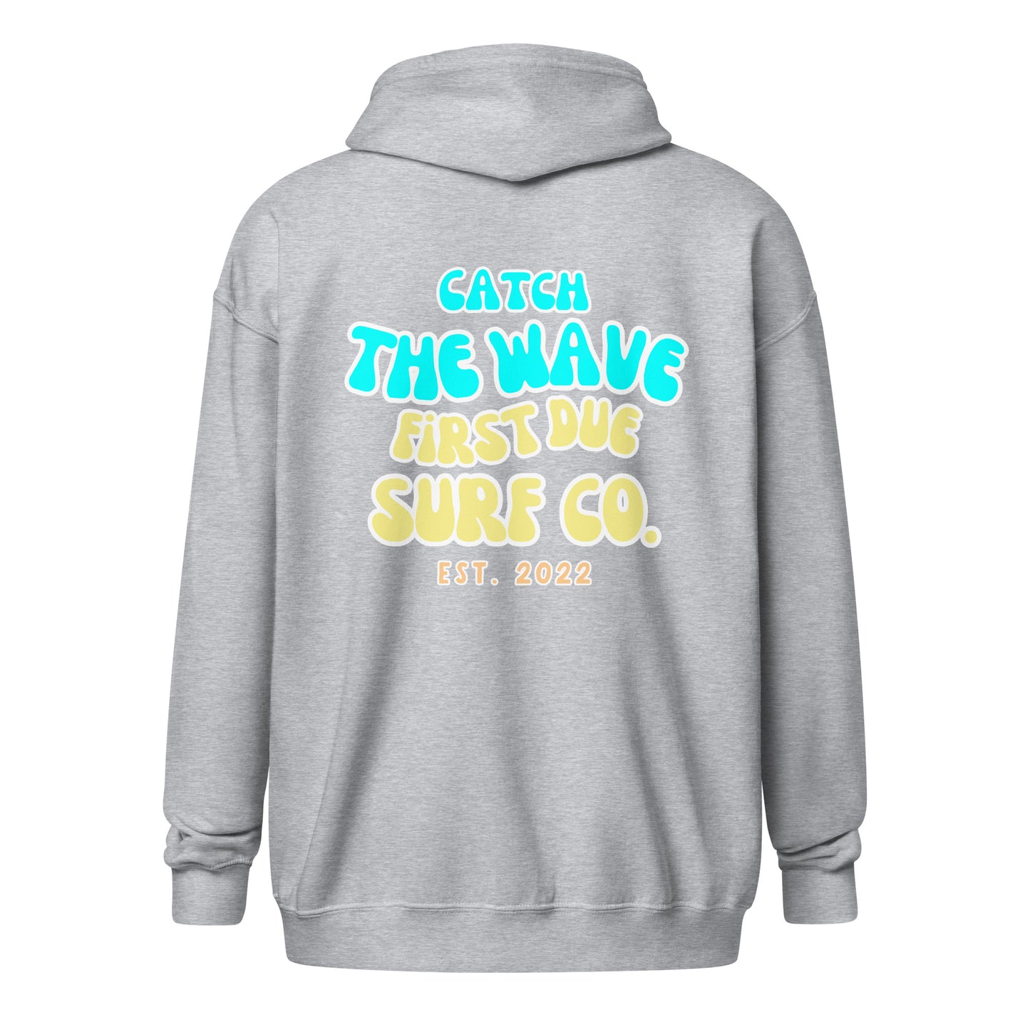 Catch The Wave Zip-Up Hoodie