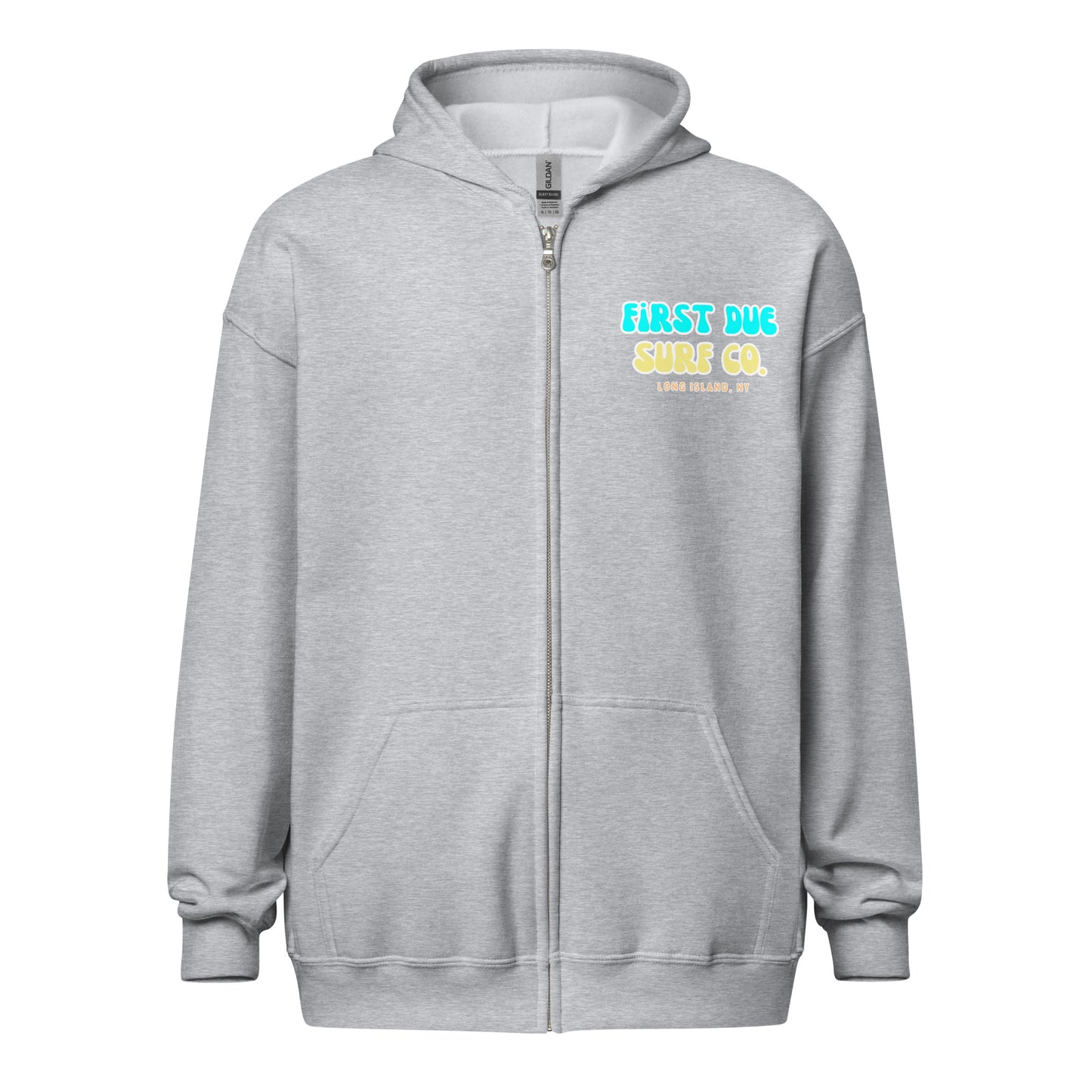 Catch The Wave Zip-Up Hoodie